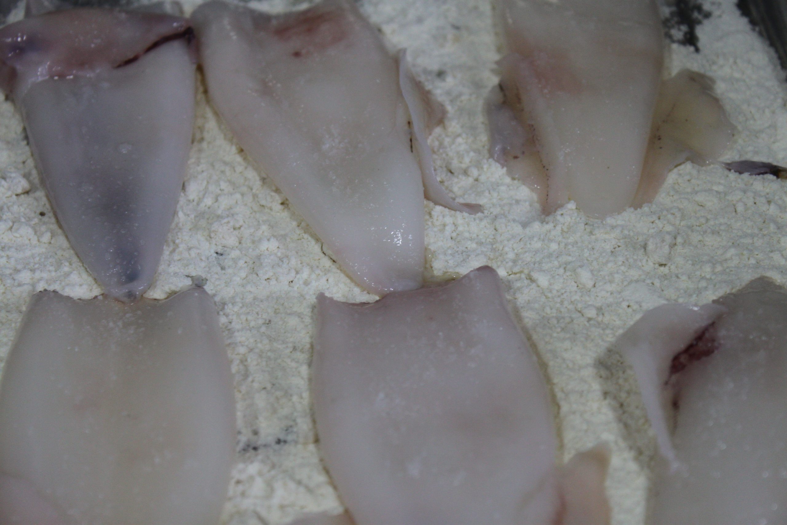 Calamares enharinados.